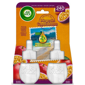 Ambientador Recarga Active Fresh Copacabana Air Wick