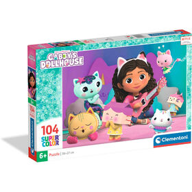 Puzzle Gabby's Dollhouse 104 peças