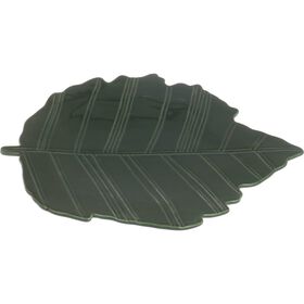 Prato Folha 28cm Verde Escuro Kasa