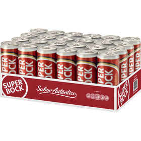 Cerveja em Lata com &Aacute;lcool Super Bock