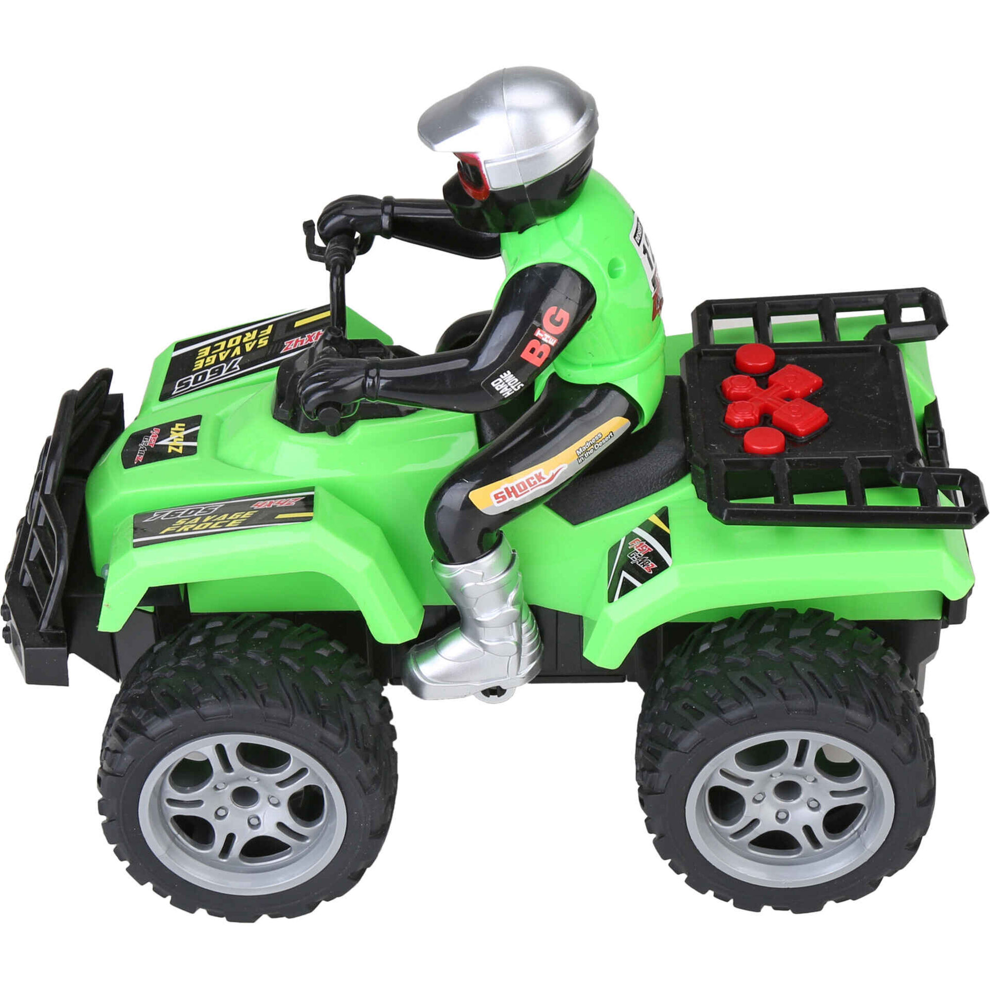 Quad 4x4 Warrior 1:8 2,4GHz  (vários modelos)