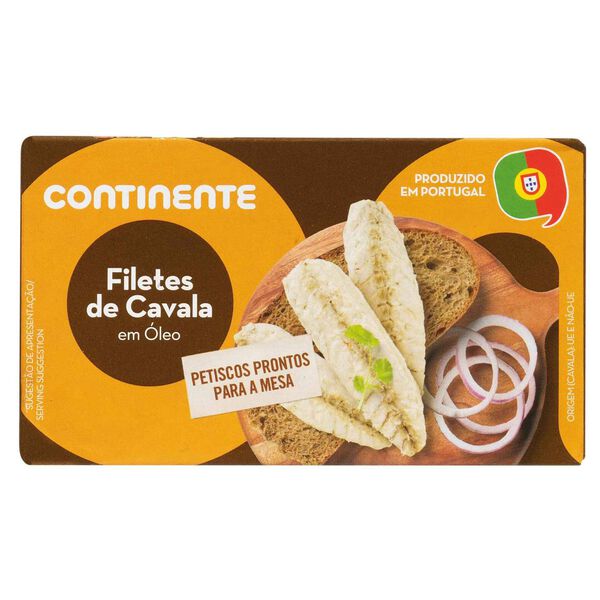 Filete de Cavala em Óleo Continente
