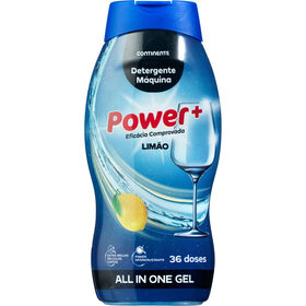 Detergente Máquina Loiça Gel Power+ Limão Continente