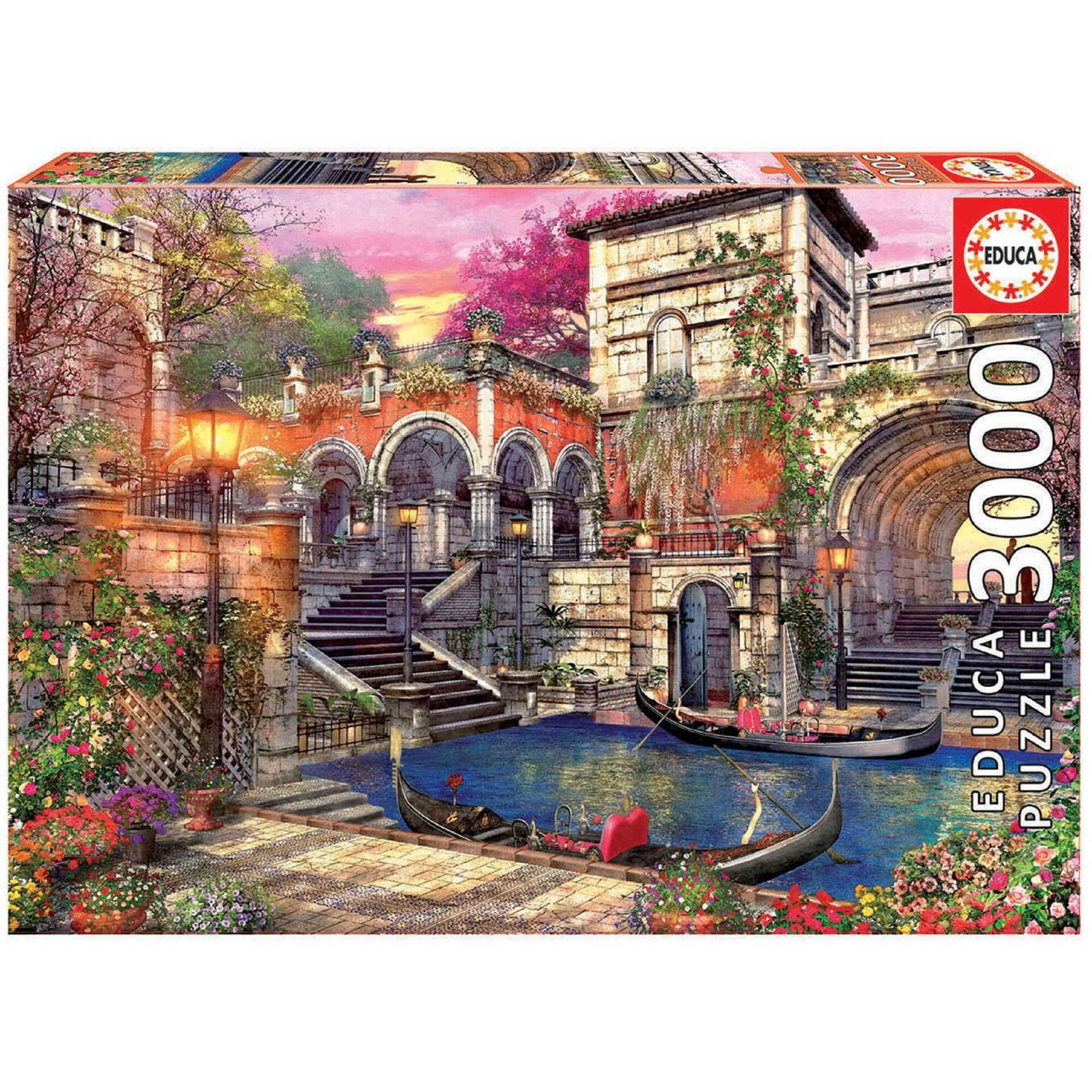 Puzzle Romance em Veneza 3000 Peças Puzzle Romance em Veneza 3000 Peças