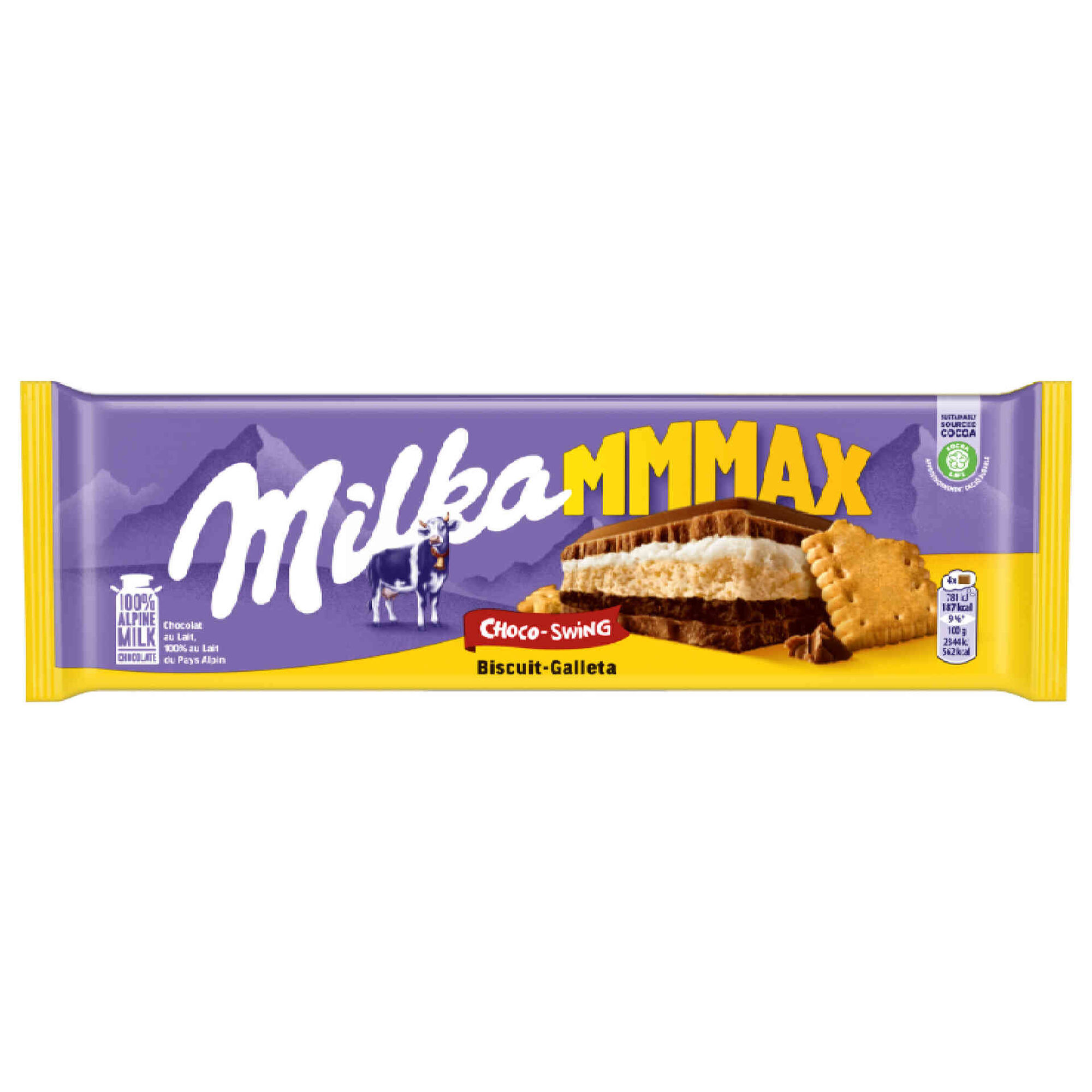 Tablete de Chocolate de Leite com Bolacha