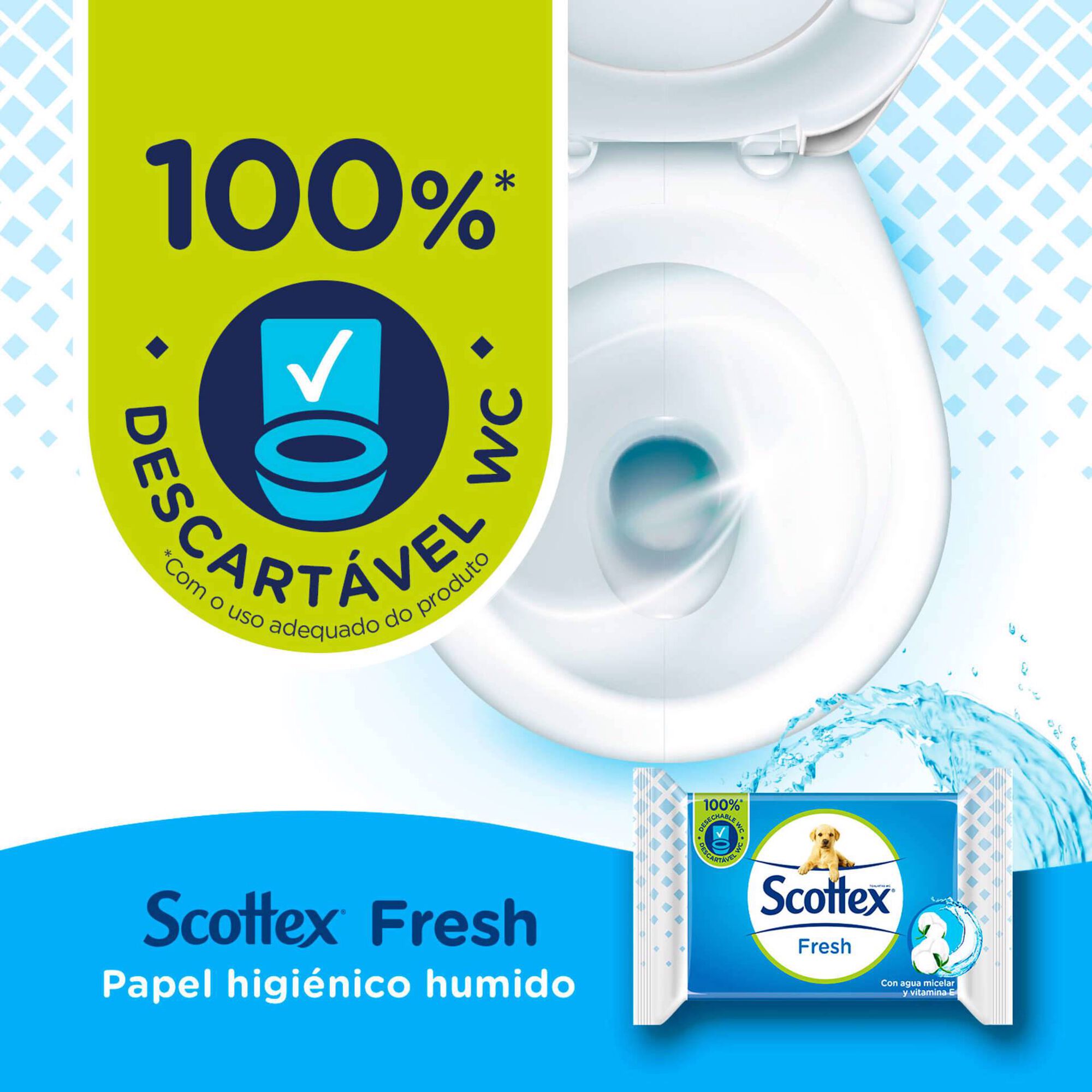Papel Higiénico Húmido Fresh