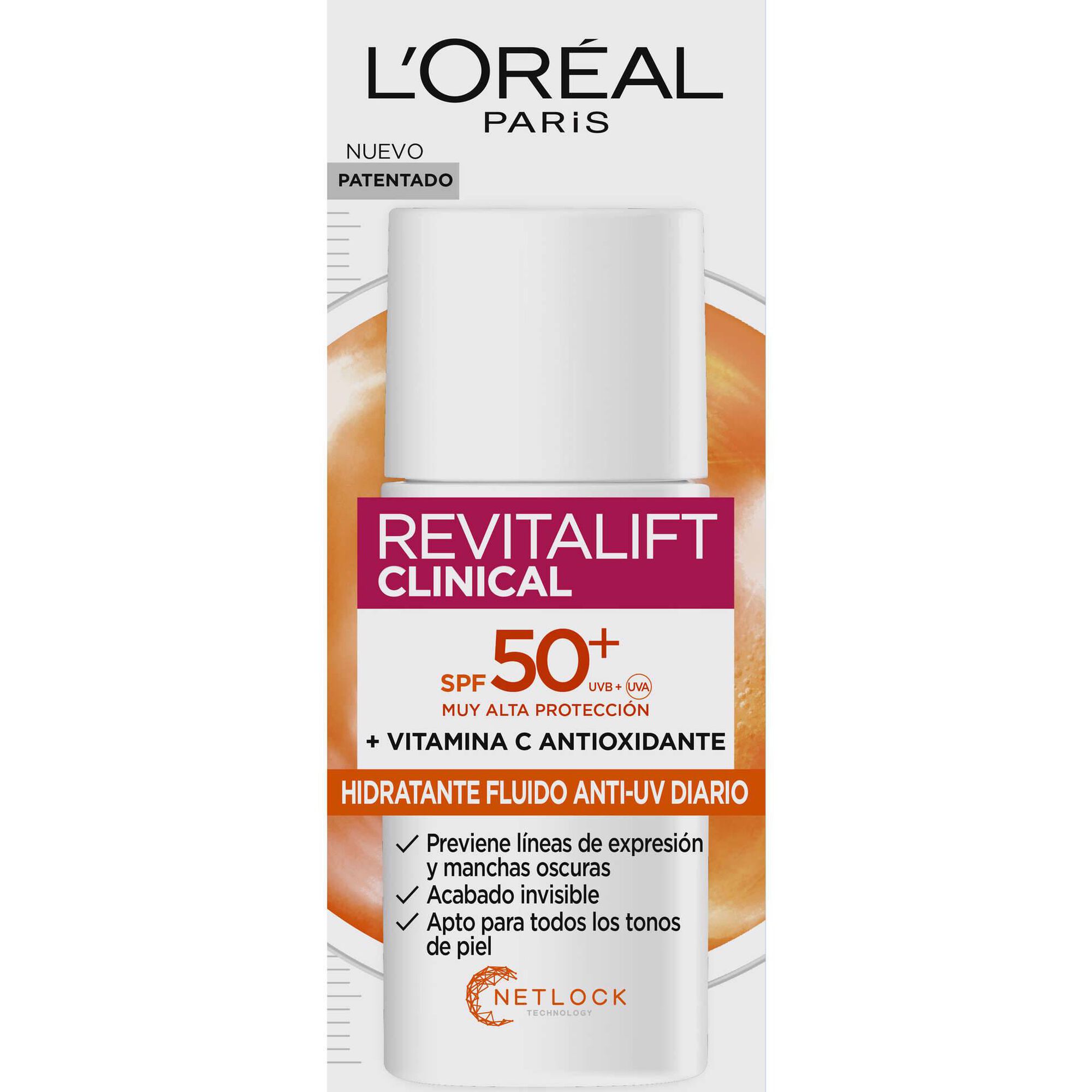 Creme de Rosto Dia Revitalift Clinical FPS 50