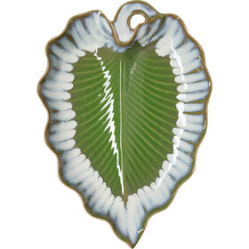 Prato Folha 26cm Verde Kasa