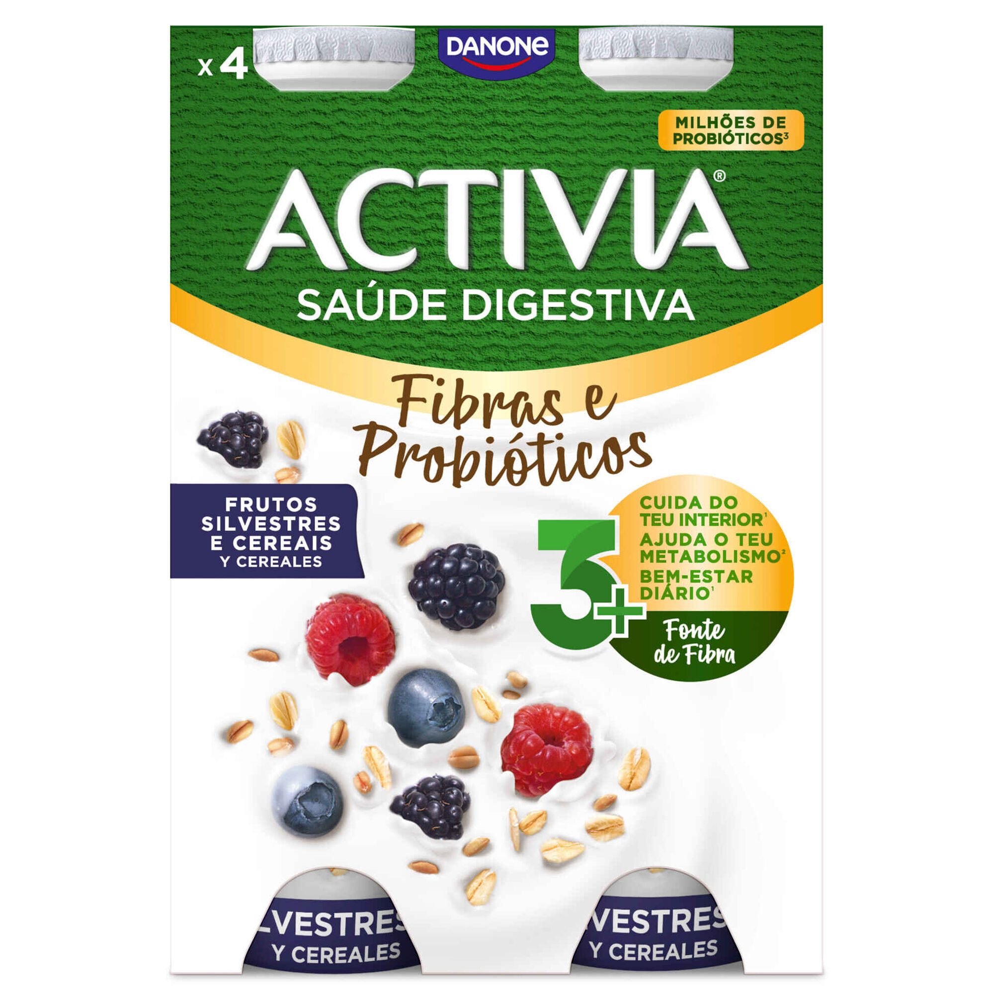 Iogurte L&iacute;quido Bifidus Frutos do Bosque