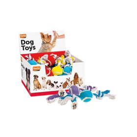 Brinquedo para C&atilde;o Bola T&eacute;nis com Corda (V&aacute;rios Modelos) Karlie