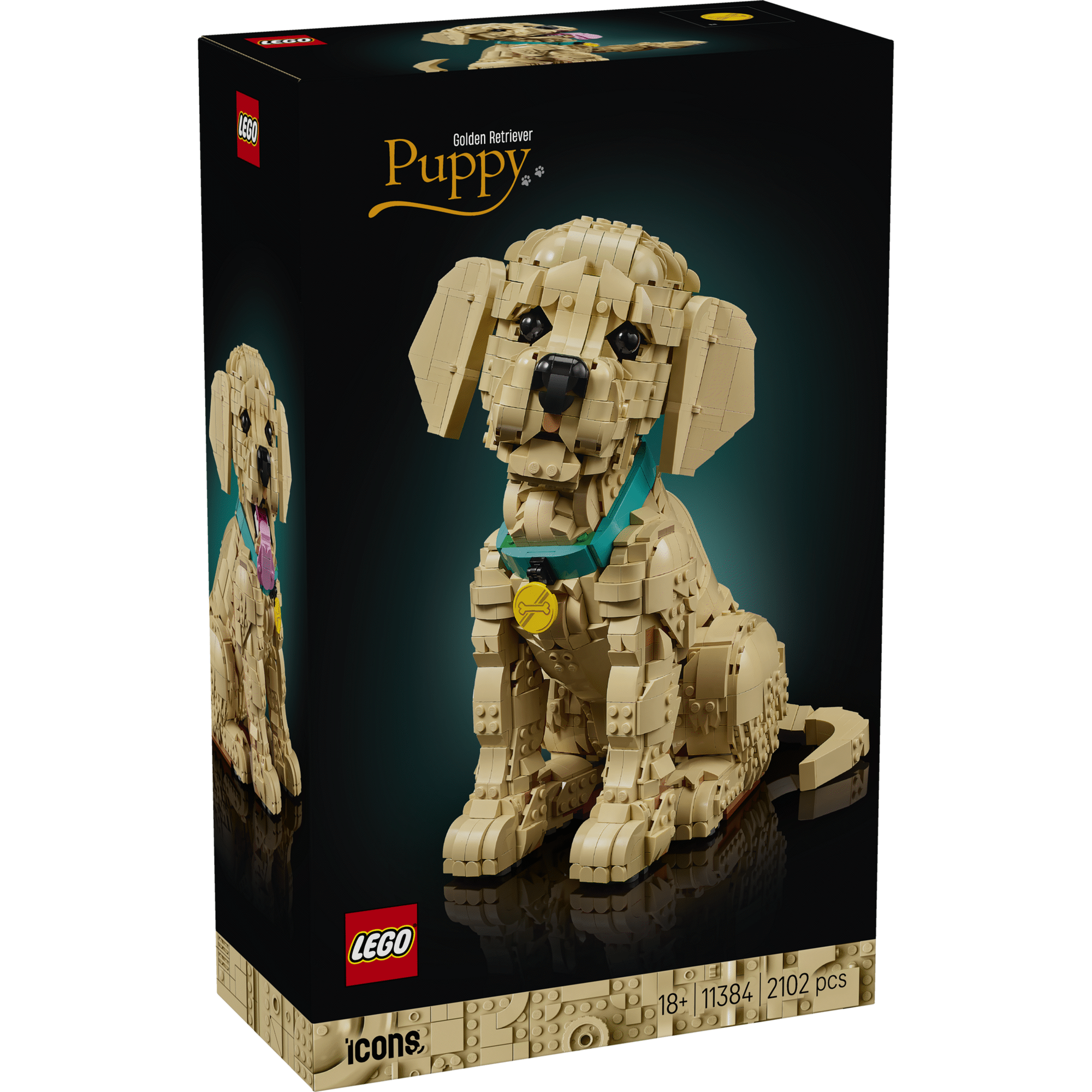 LEGO Icons - Cachorrinho Golden Retriever - 11384