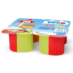 Queijinho Morango e Banana Duo Mix Suissinho Infantil Yoco