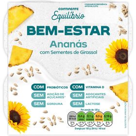 Bem-Estar Anan&aacute;s com Sementes de Girassol Continente Equil&iacute;brio