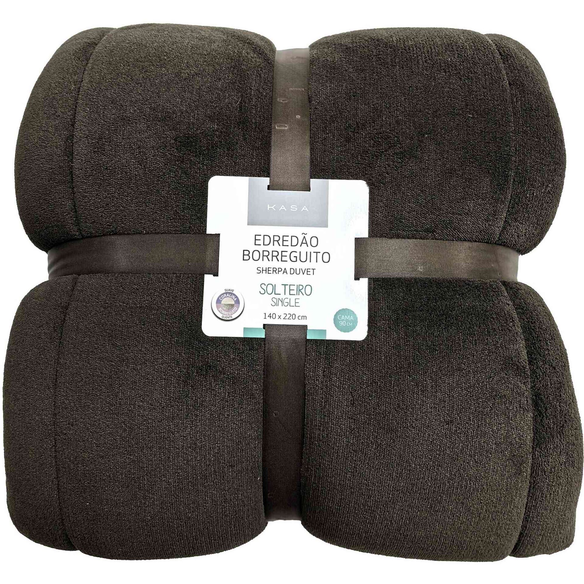 Edredão Coral Borreguito Castanho