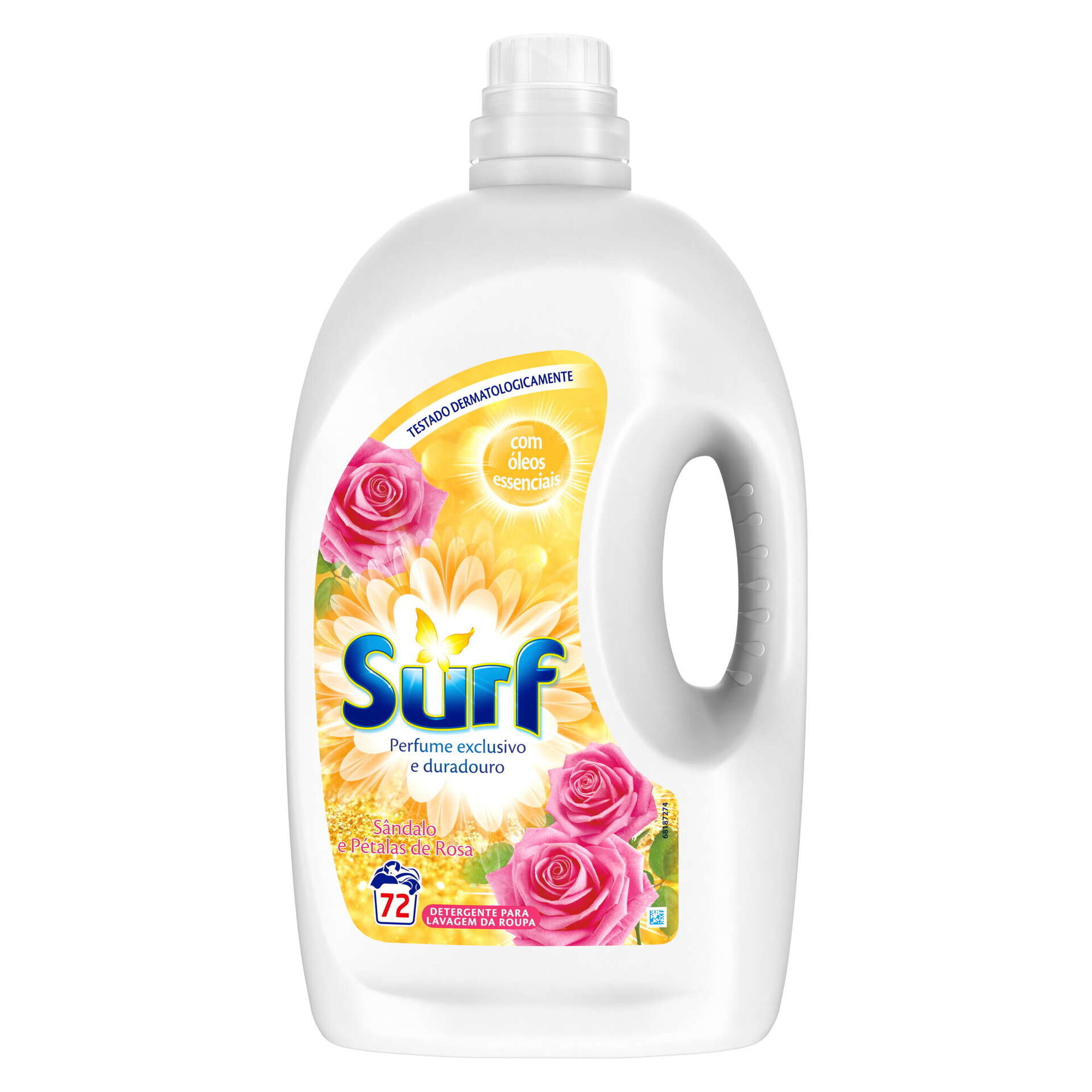 Detergente Máquina Roupa Líquido Pétalas Rosa Detergente Máquina Roupa Líquido Pétalas Rosa