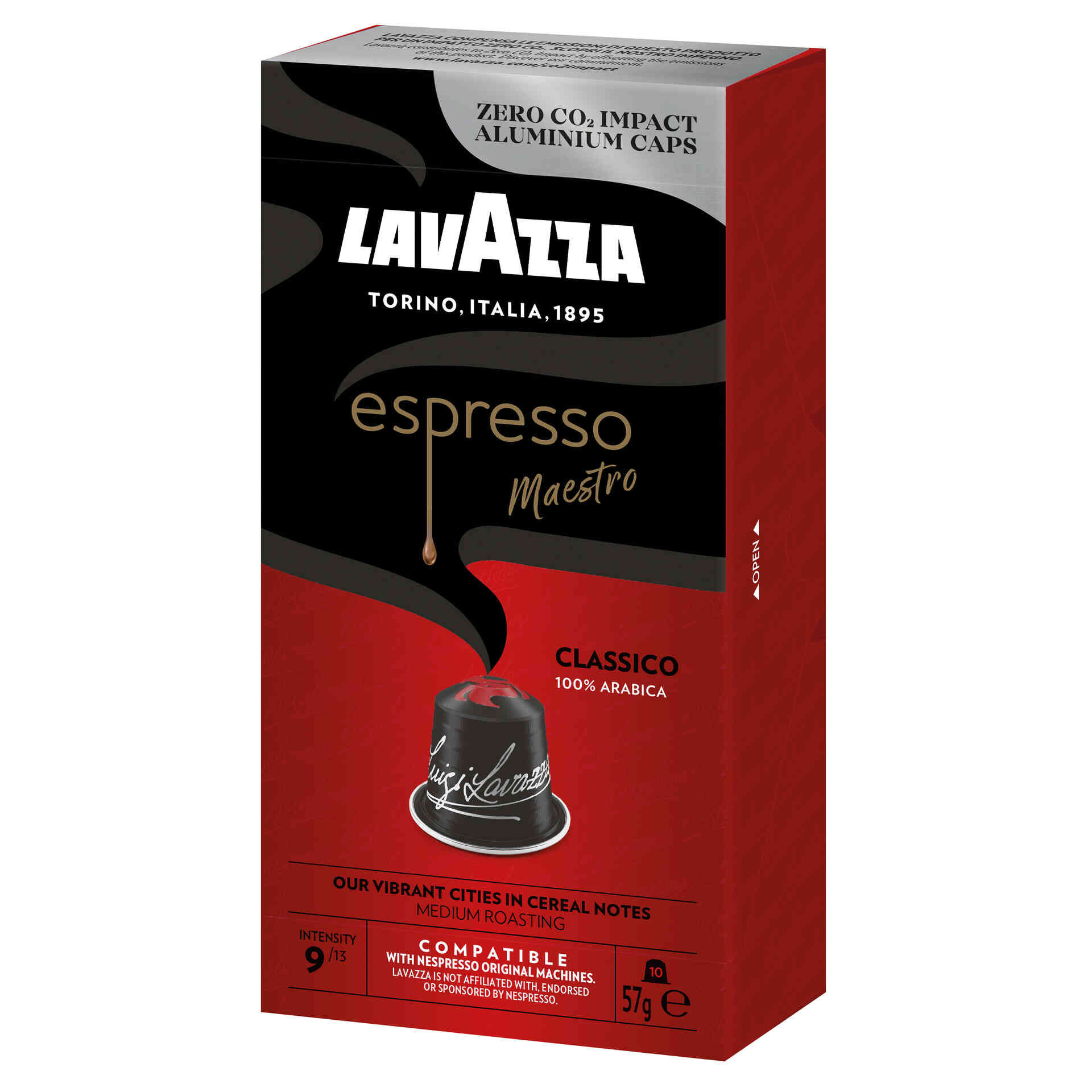 C psulas de Caf Espresso Maestro Cl ssico Int 9 emb. 10 un