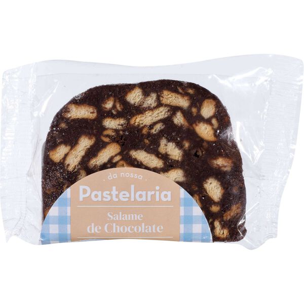 Fatia de Salame de Chocolate Da Nossa Pastelaria