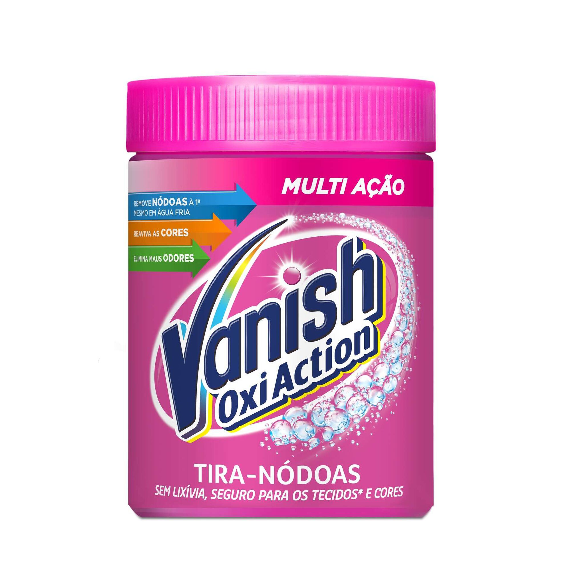 Tira Nódoas Roupa Pó Oxi Action Pink Tira Nódoas Roupa Pó Oxi Action Pink