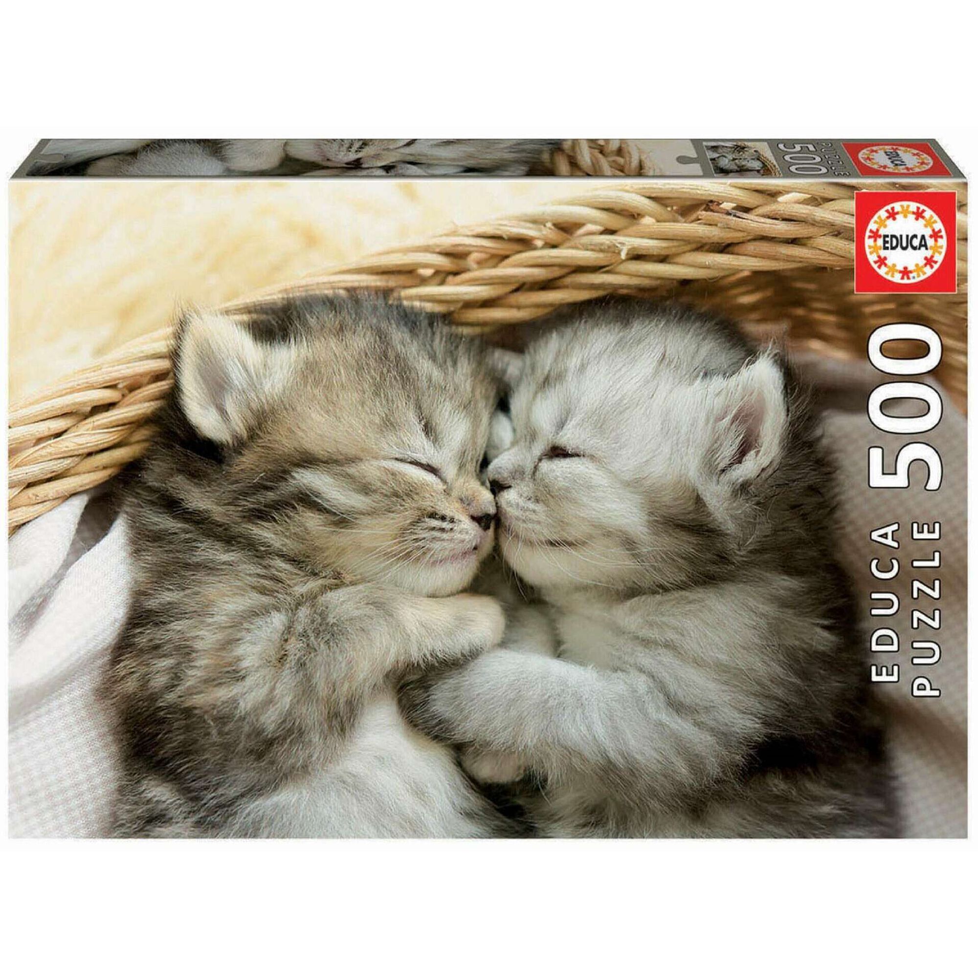 Puzzle Gatinhos Doces 500 Peças Puzzle Gatinhos Doces 500 Peças