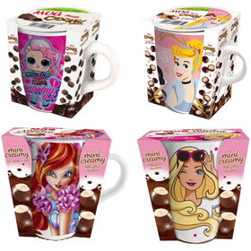 Caneca com Snacks de Chocolate Mix Caneca com Snacks de Chocolate Mix