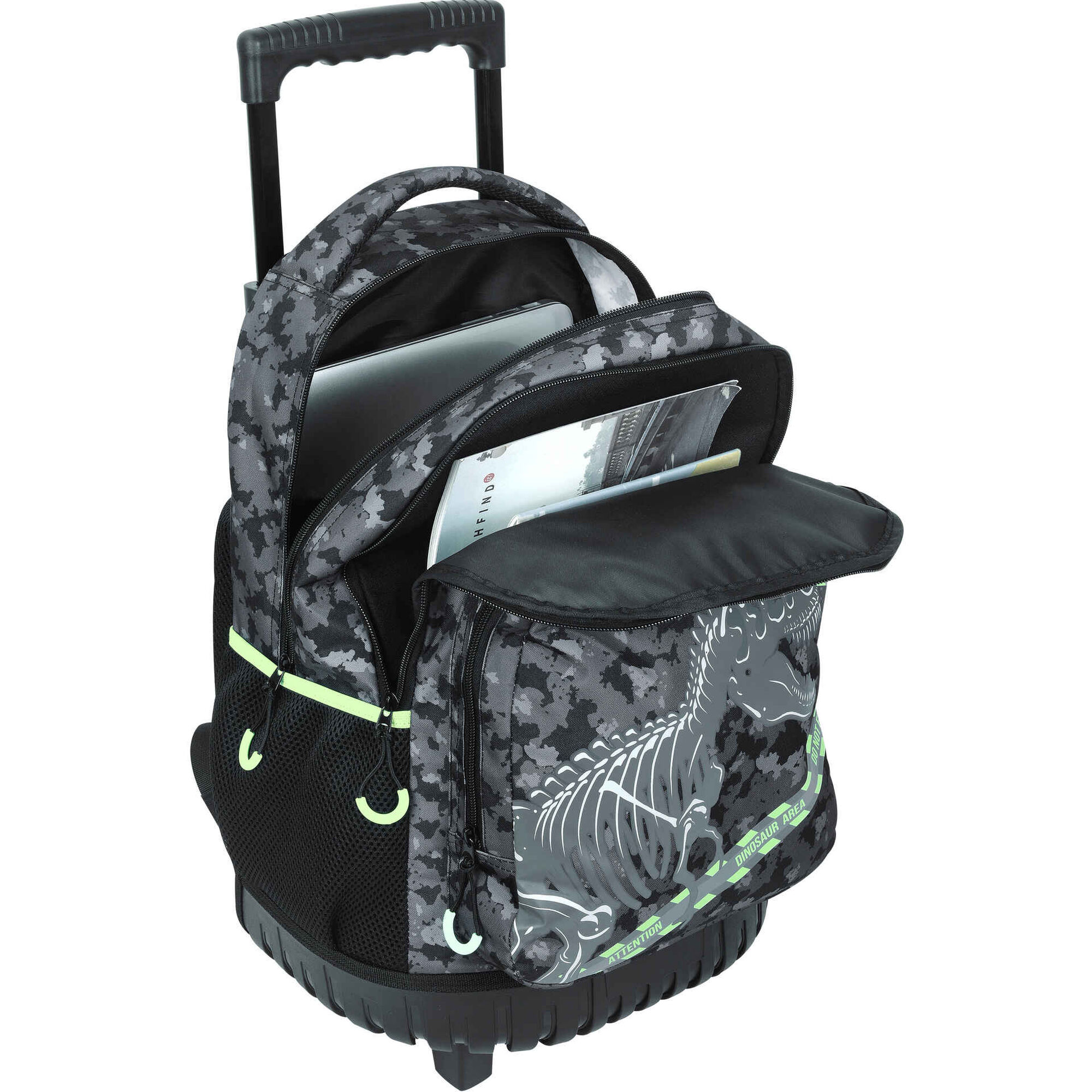 Trolley Preto T-Rex Note!