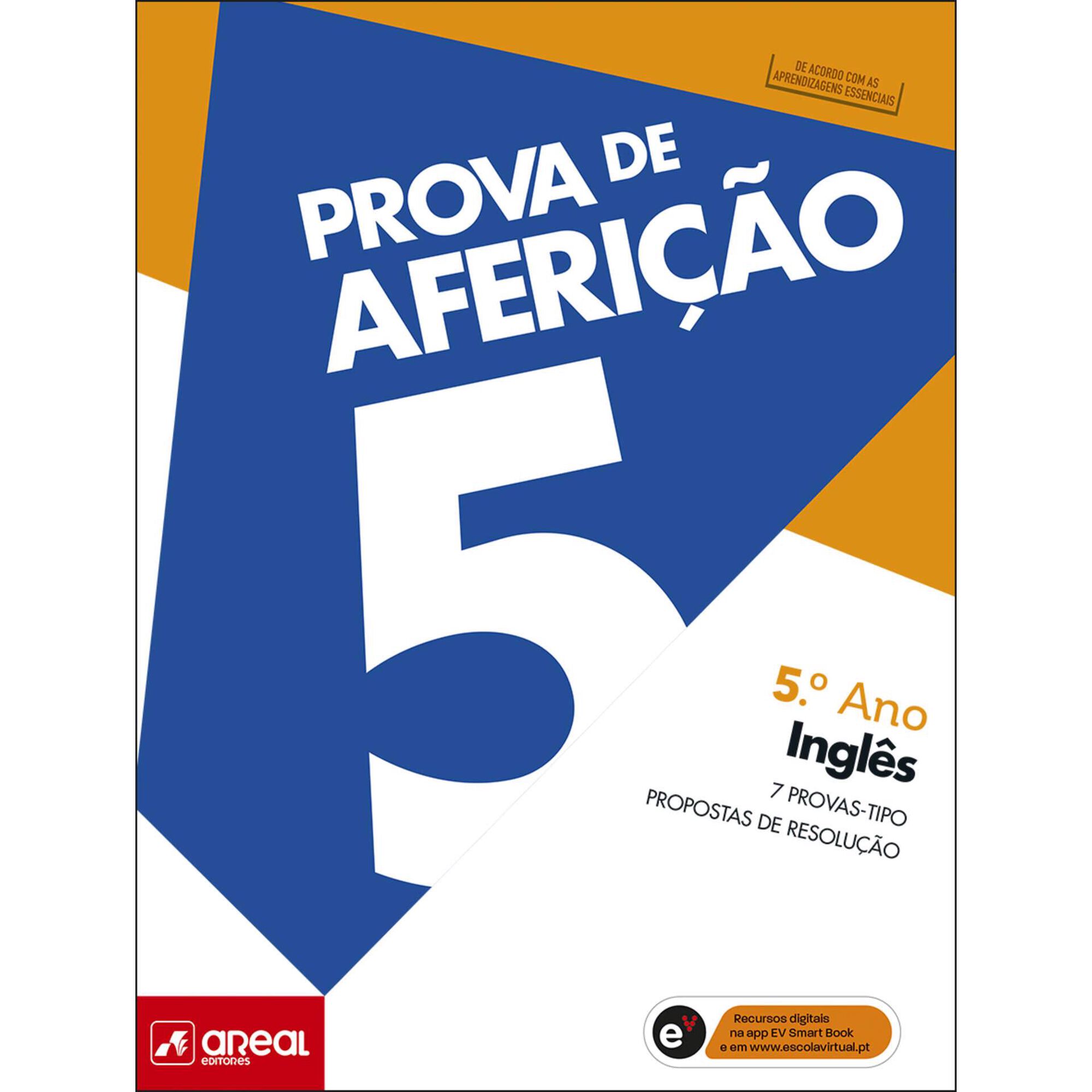 Prova de Aferi&ccedil;&atilde;o - Ingl&ecirc;s - 5&ordm; Ano