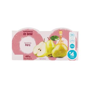 Puré de Fruta Pera +4M Puré de Fruta Pera +4M