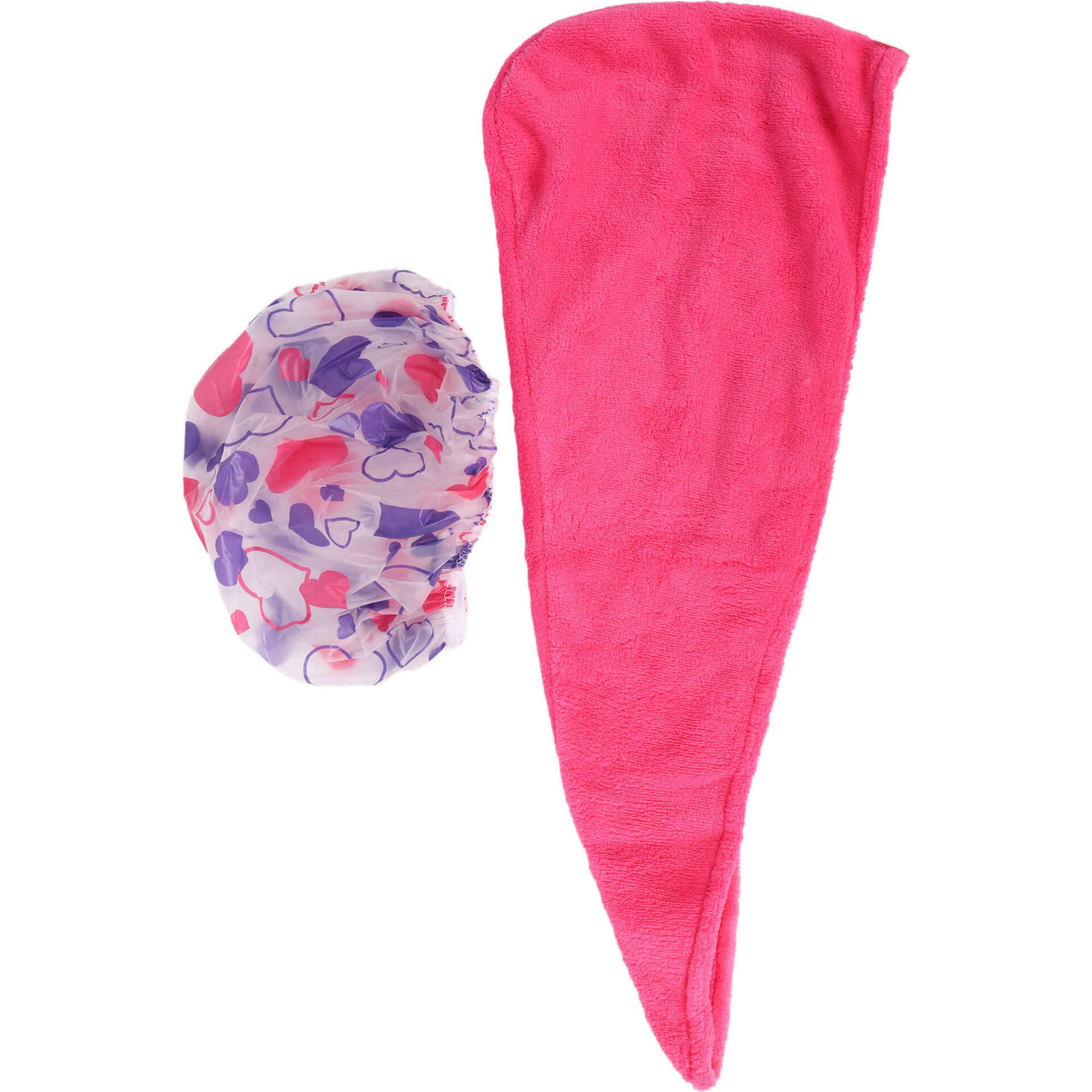 Conjunto de Toalha e Touca Bazar&atilde;o