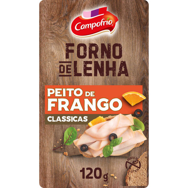 Fiambre de Peito de Frango Forno de Lenha Fatiado Campofrio