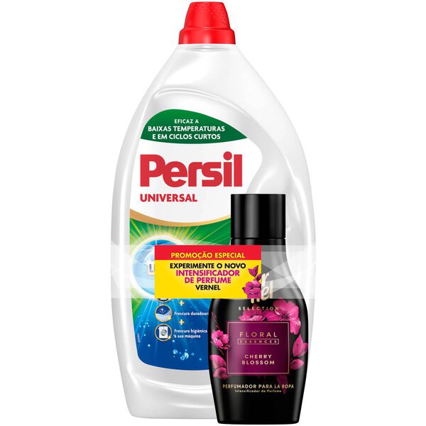 Conjunto Detergente Roupa Universal Persil e Intensificador de Perfume Vernel Persil + Vernel