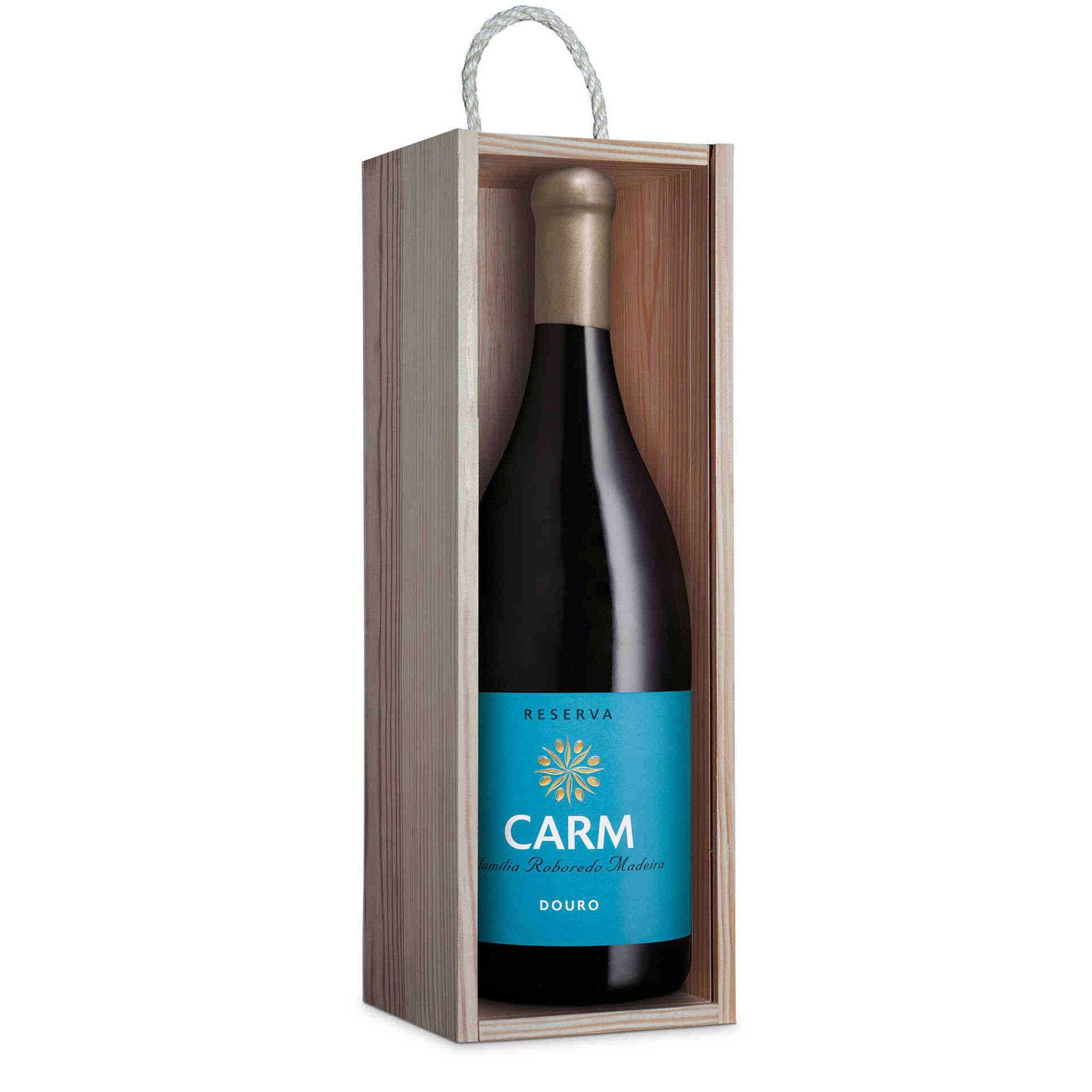 Carm Reserva DOC Douro Vinho Tinto com Caixa de Madeira