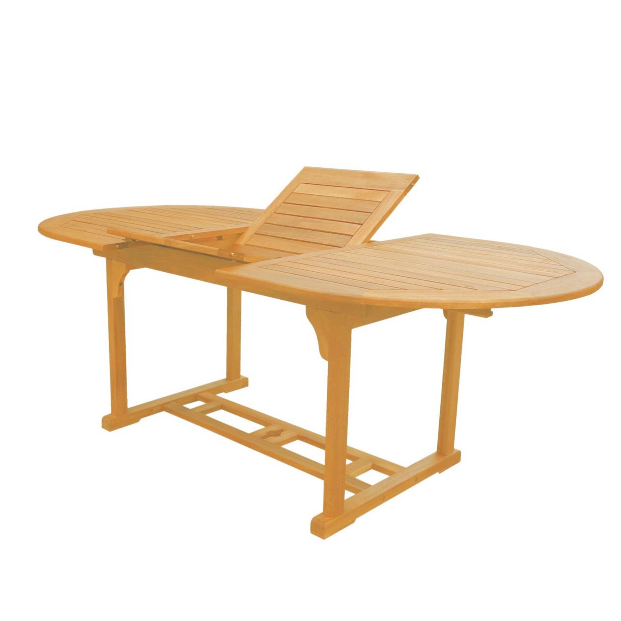 Mesa Extensível 150-200cm Madeira Acácia