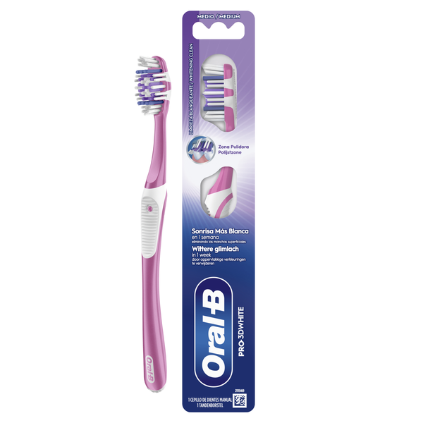 Escova de Dentes Pro-3D White Oral-B