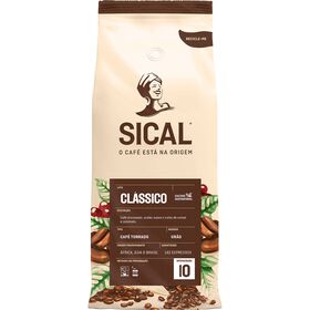 Caf&eacute; em Gr&atilde;o Torrado 5 Estrelas Lote Cl&aacute;ssico Int 10 Sical