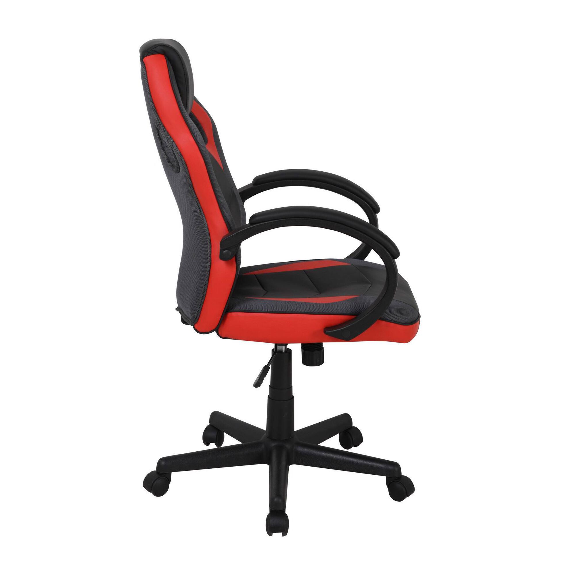 Cadeira Gaming Estofada Vermelha Racing Kasa