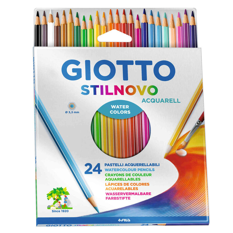 Aguarelas em Lápis Stilnovo Acquarell Giotto