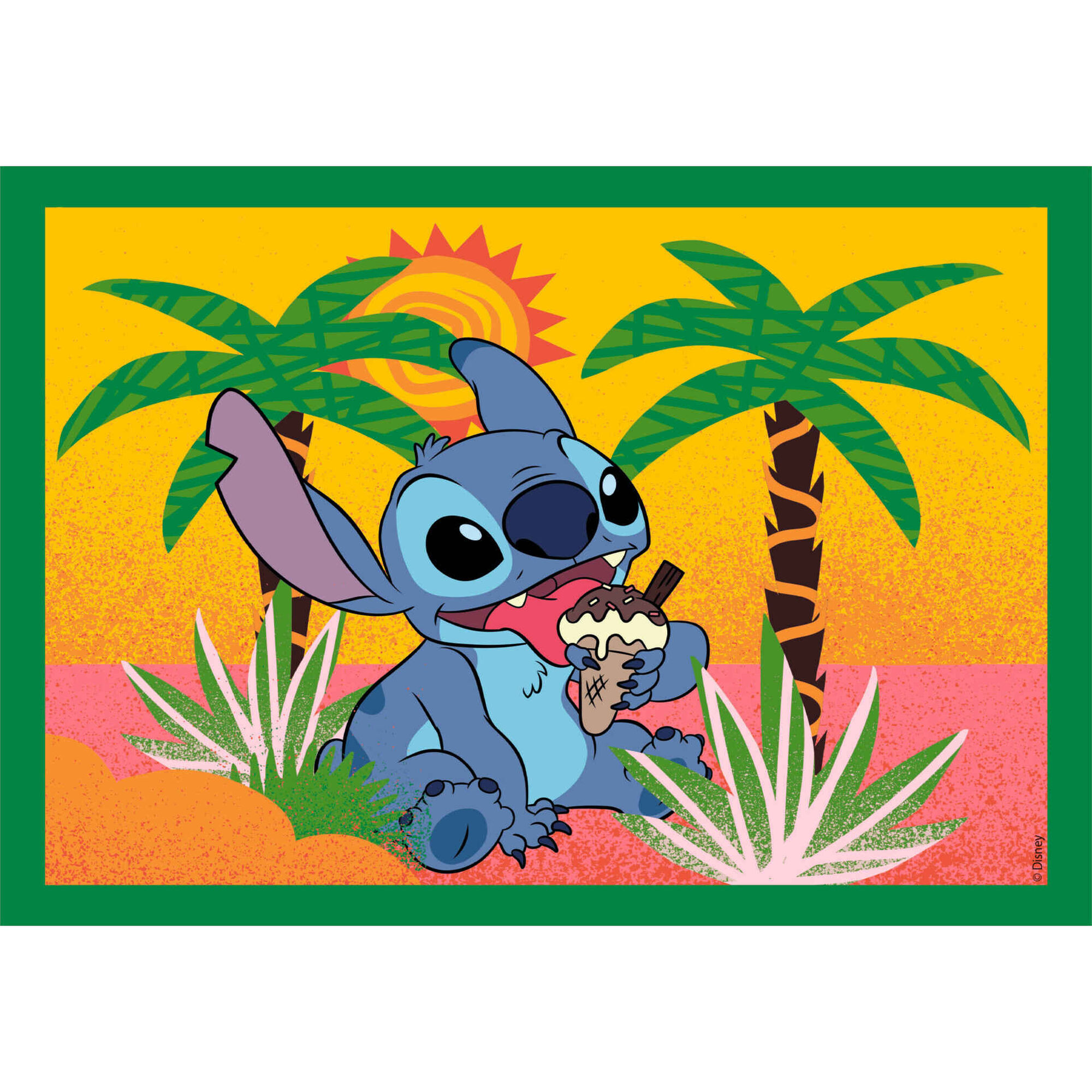 Puzzle 4 Em 1 Stitch