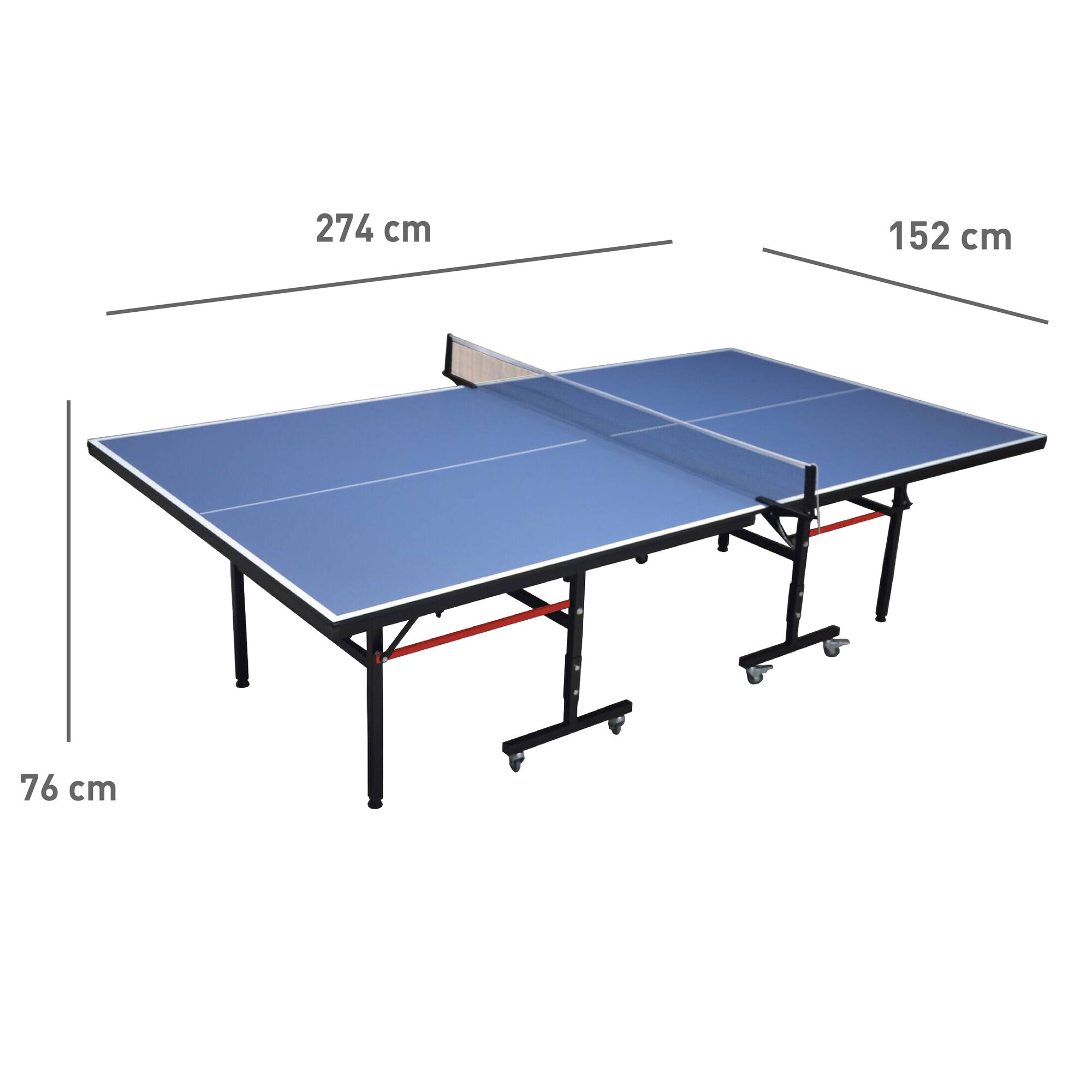 Zoko - Mesa de Ping Pong com Rodas