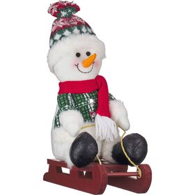 Boneco de Neve Trenó 30cm