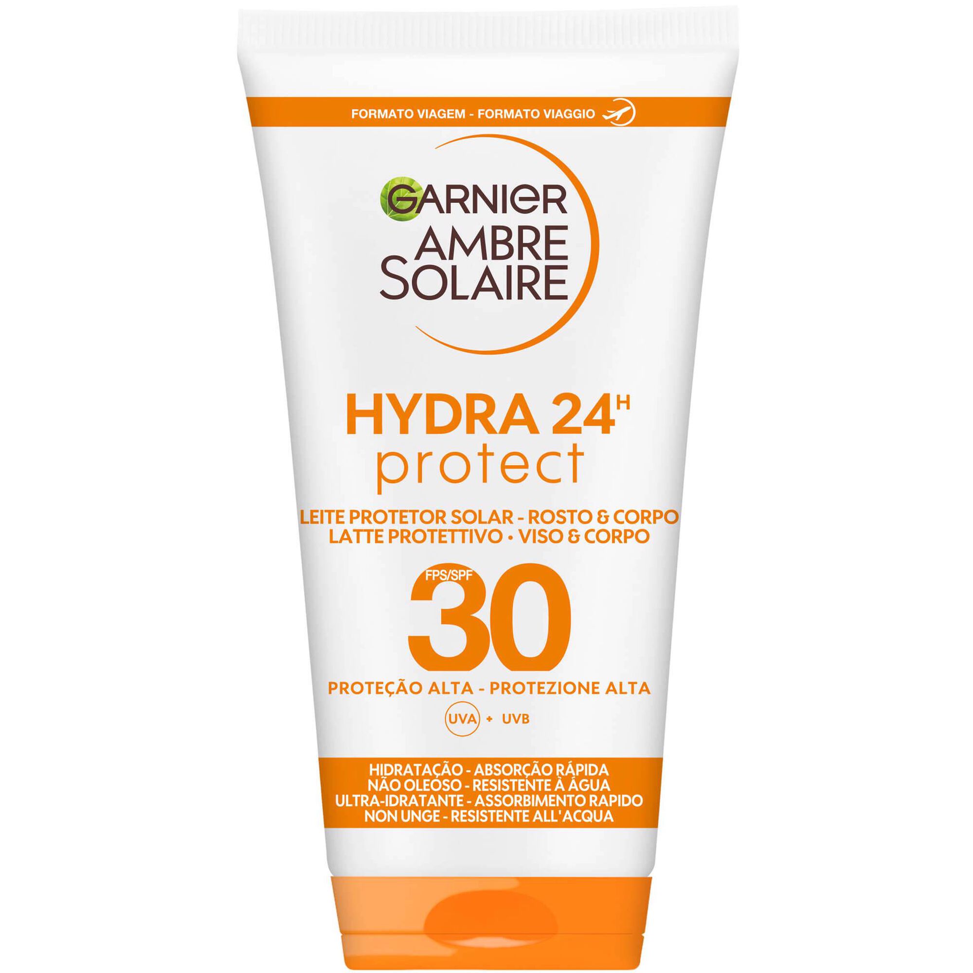 Protetor Solar Leite Ambre Solaire Hydra Protect FPS 30