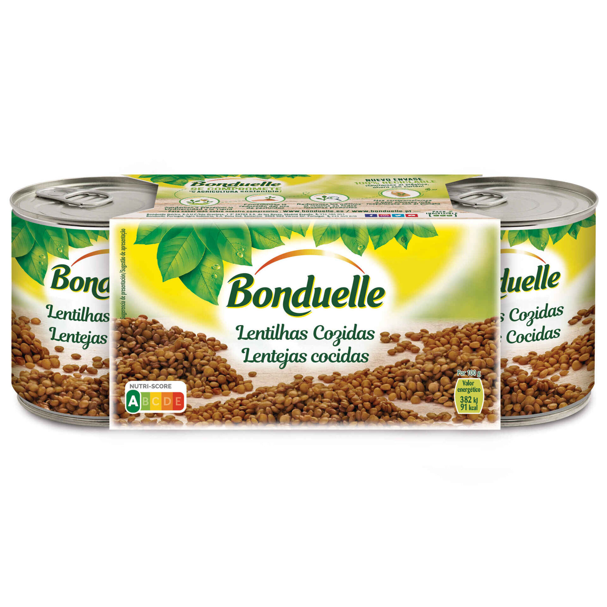 Lentilhas Cozidas Bonduelle