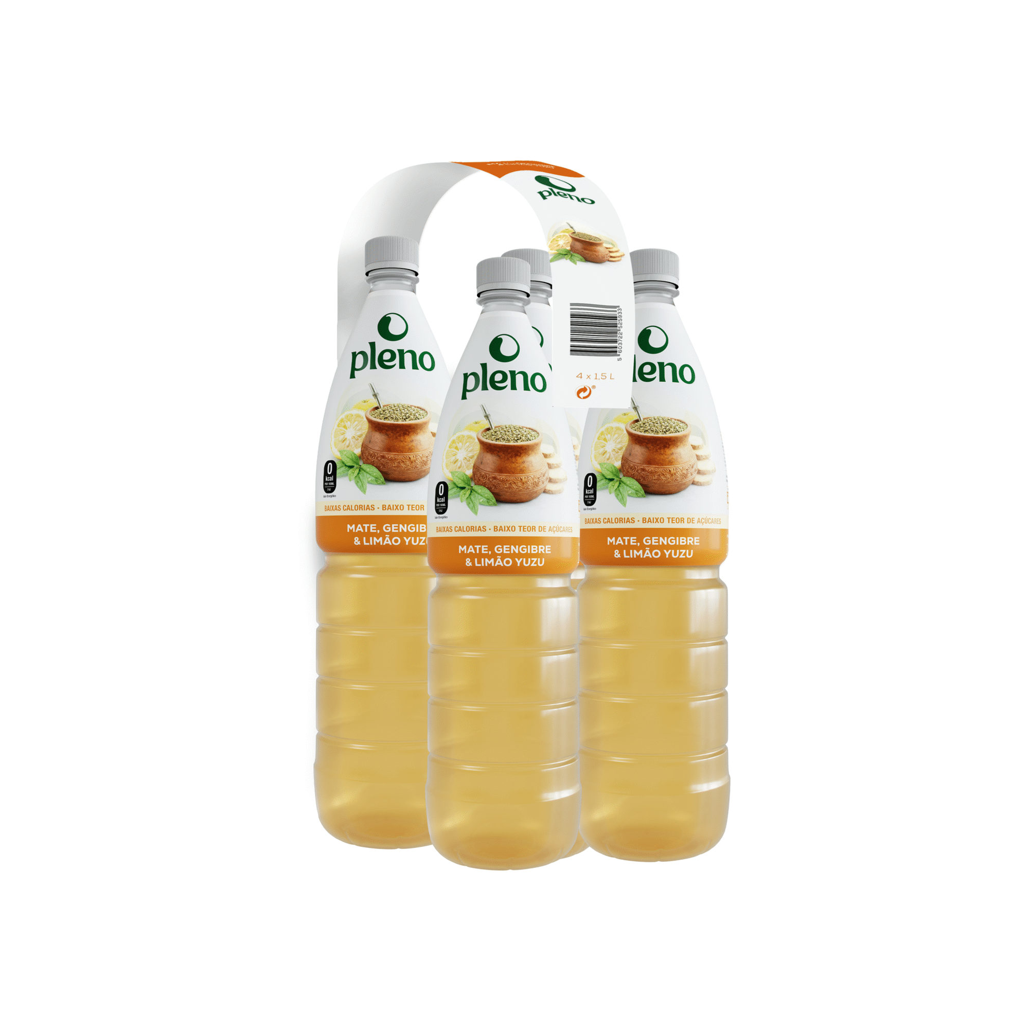 Tisana Mate, Gengibre e Lim&atilde;o Yuzu Pleno
