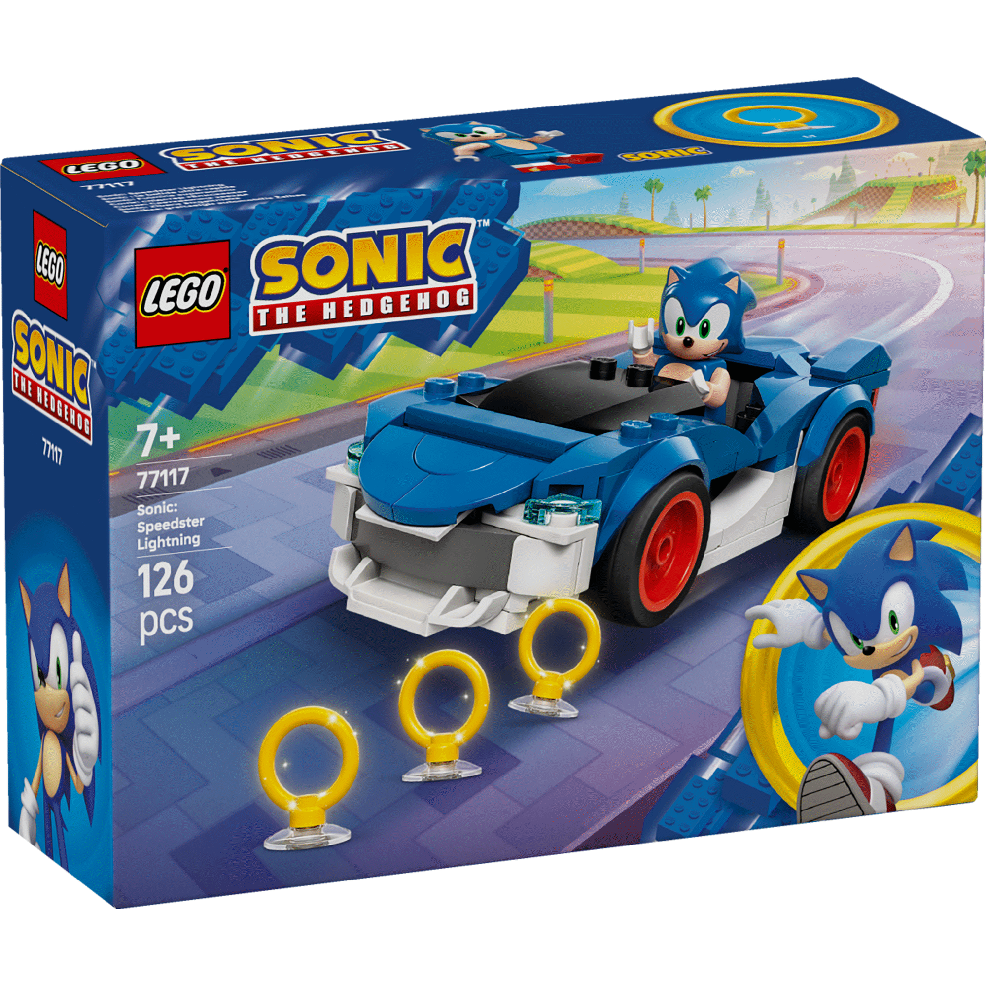 LEGO Sonic The Hedgehog - Sonic: Speedster Lightning - 77117