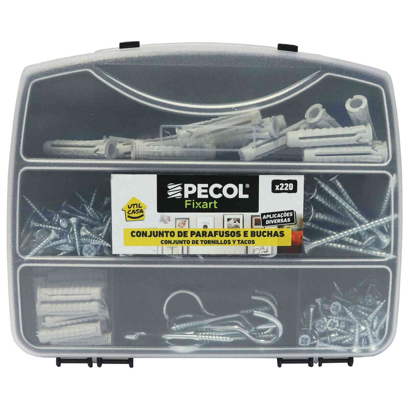 Caixa de Parafusos + Camarão + Buchas Pecol