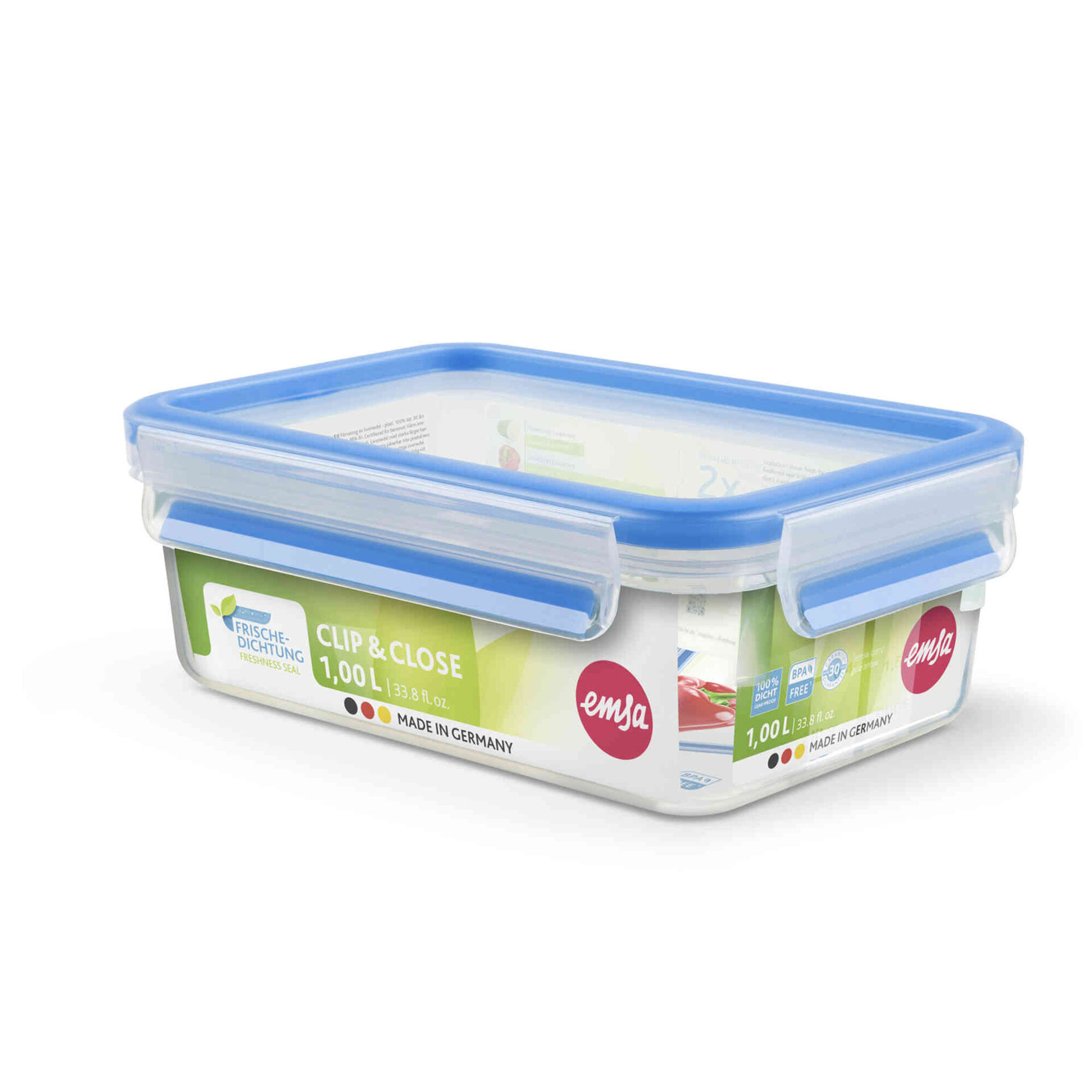 Caixa Hermética Retangular Plástico Emsa