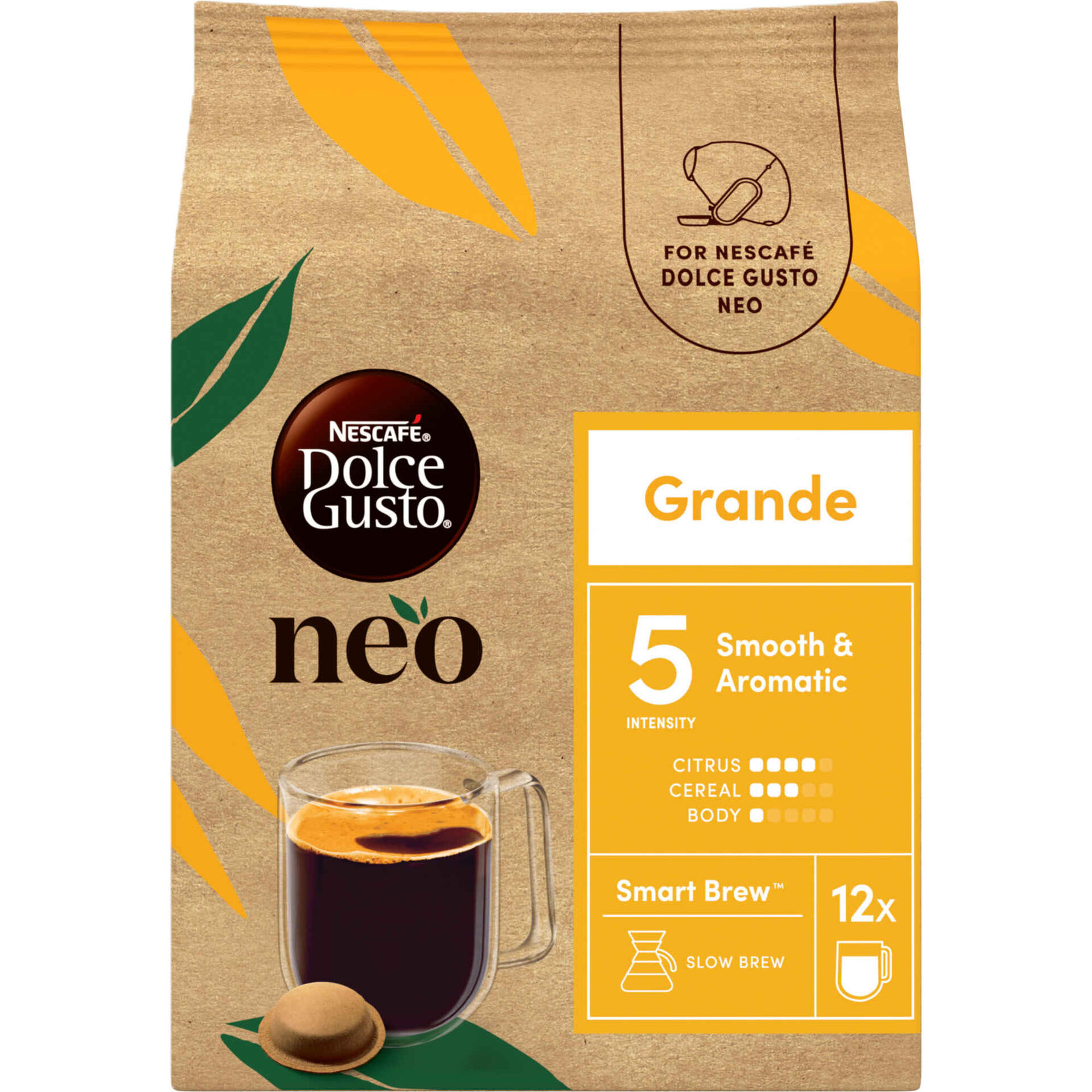 C&aacute;psulas de Caf&eacute; Grande Int 5 Nescaf&eacute; Dolce Gusto Neo