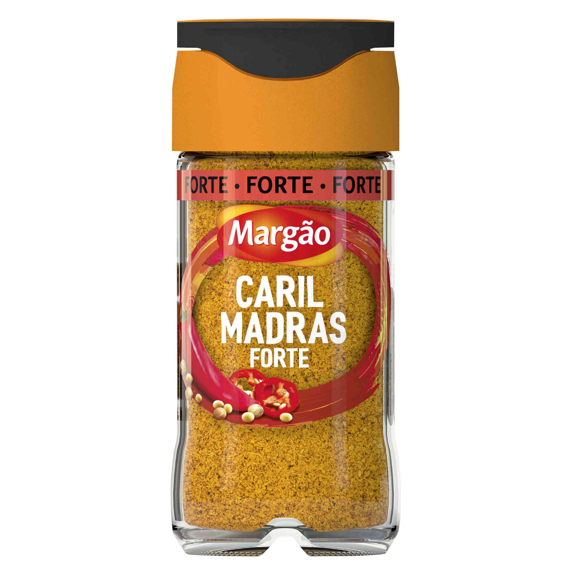 Caril Madras em Frasco