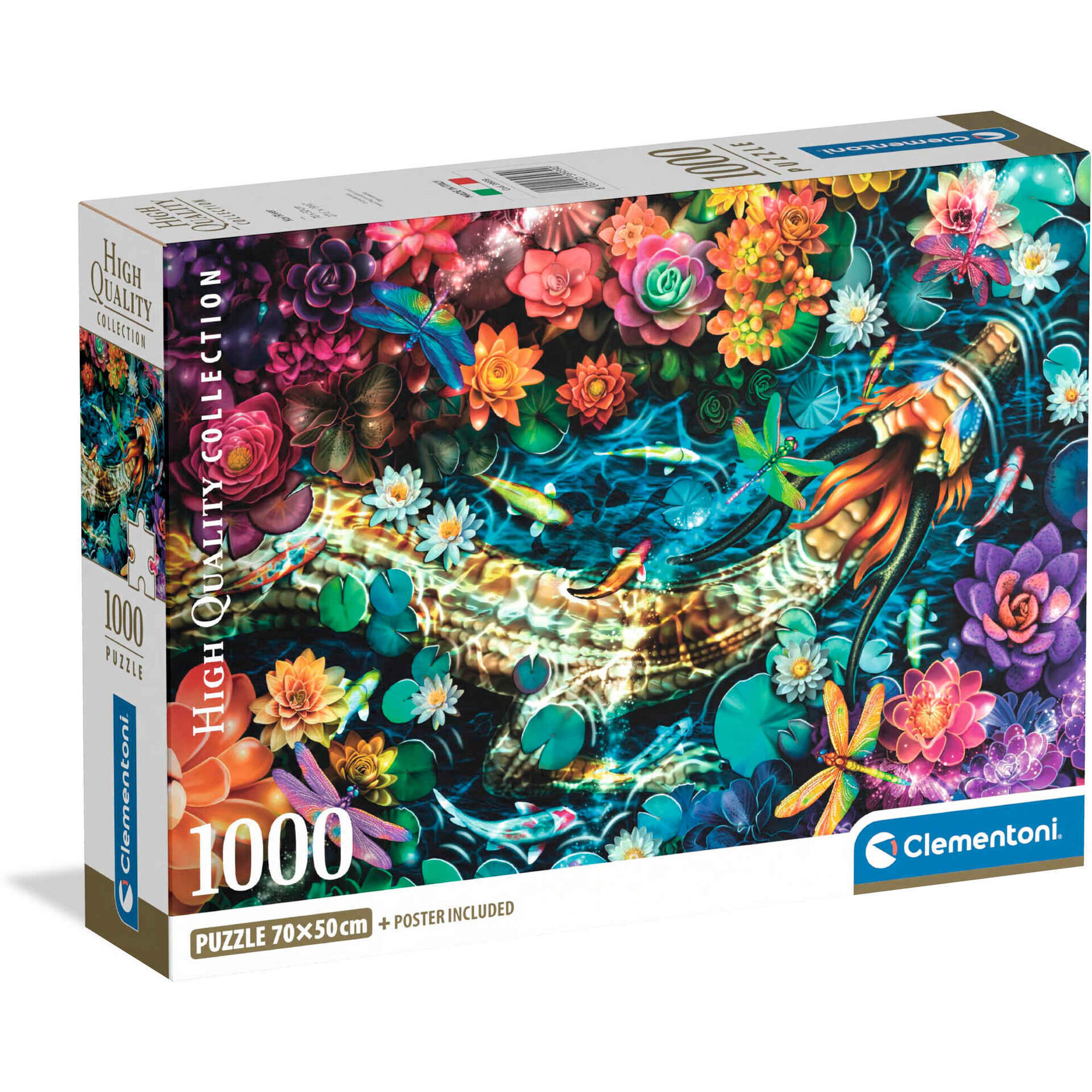 Clementoni - Puzzle Koi River 1000 Pe&ccedil;as