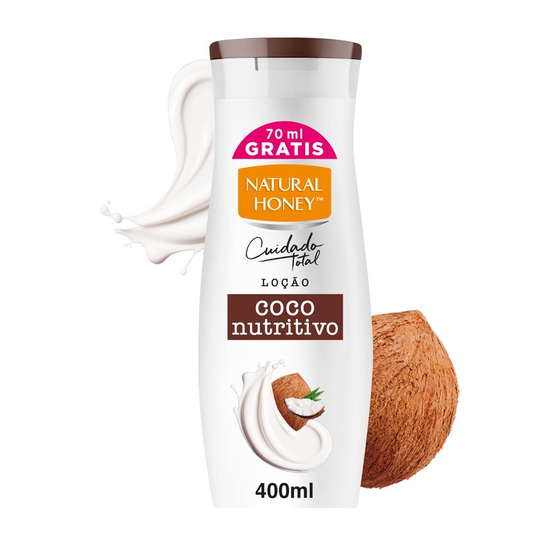 Loção Corpo Coco Nutritivo Natural Honey