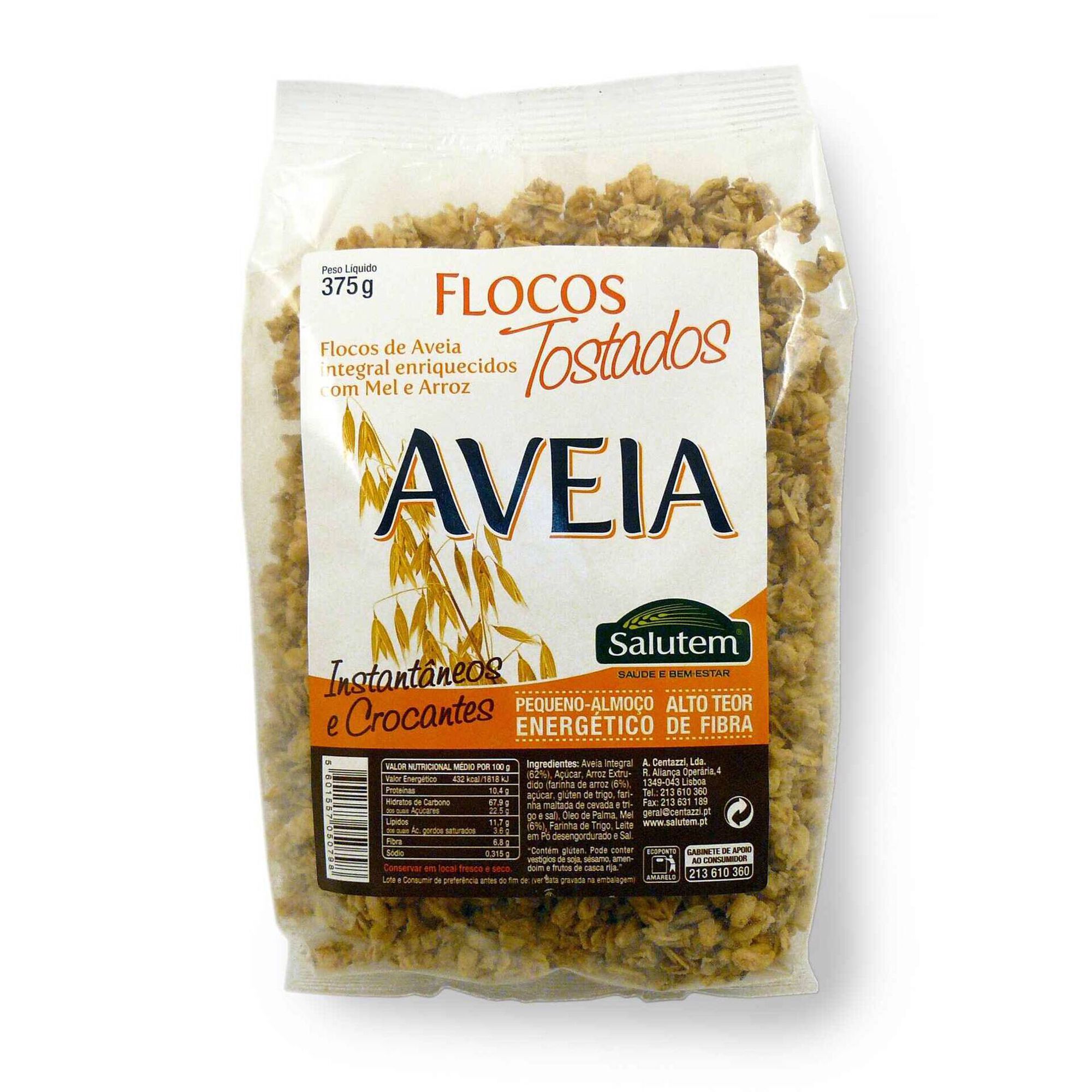Flocos Aveia Tostados Flocos Aveia Tostados